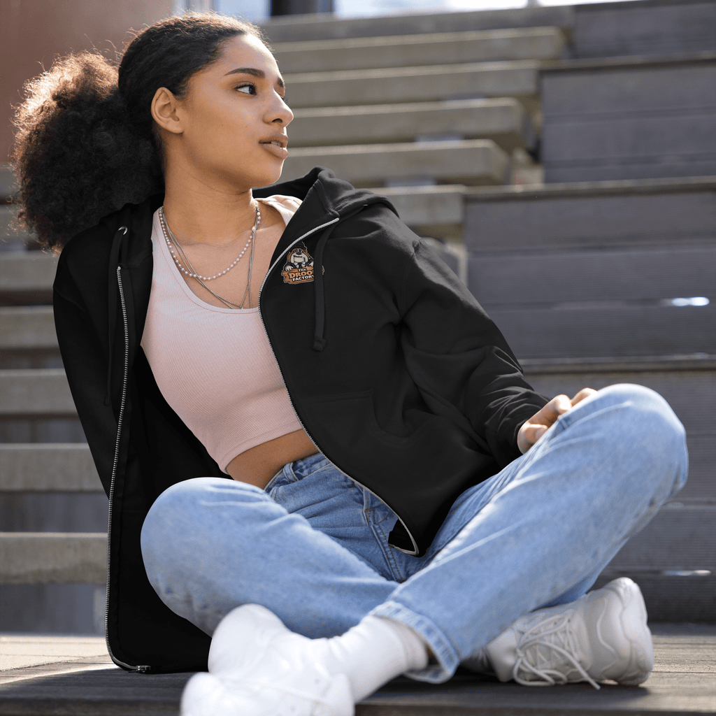 The Drool Factory - Zip Hoodie - The Drool Factory