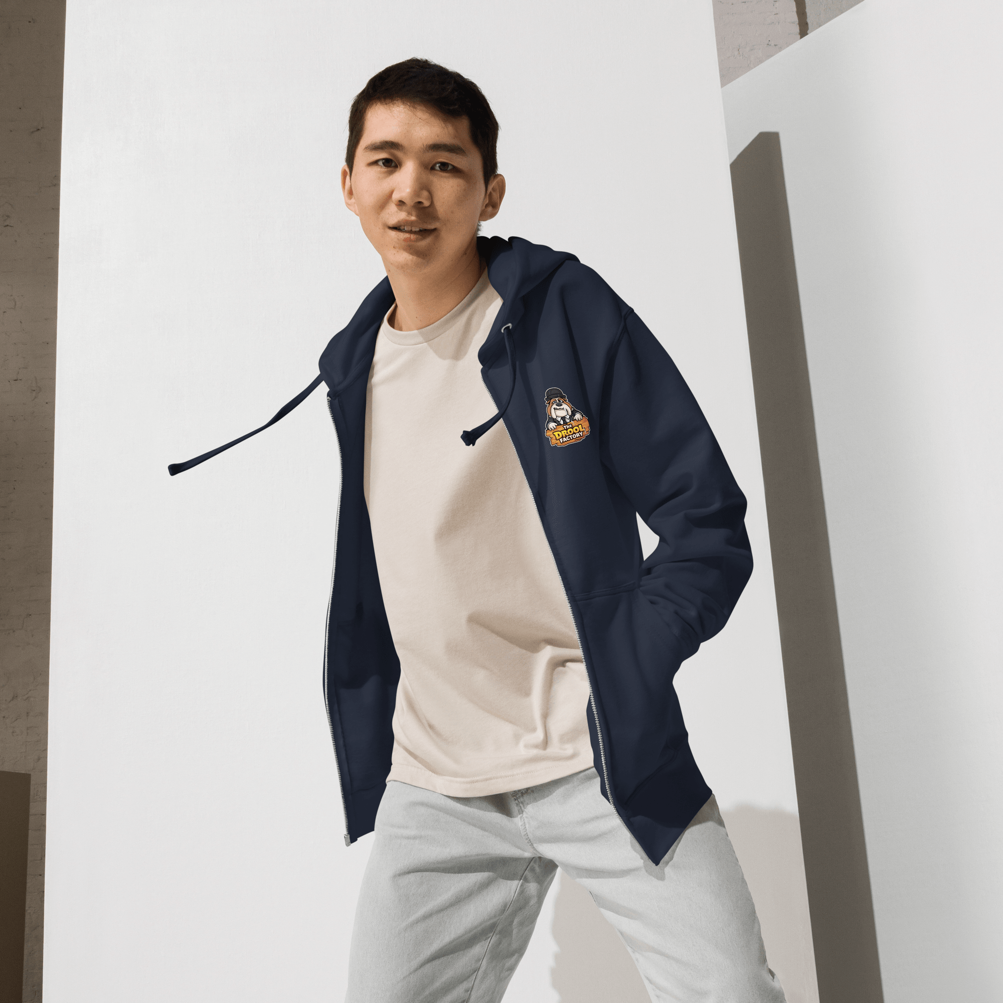 The Drool Factory - Zip Hoodie - The Drool Factory